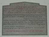 Little Waltham WW2 War Memorial Tablet [Image © Michael Day]